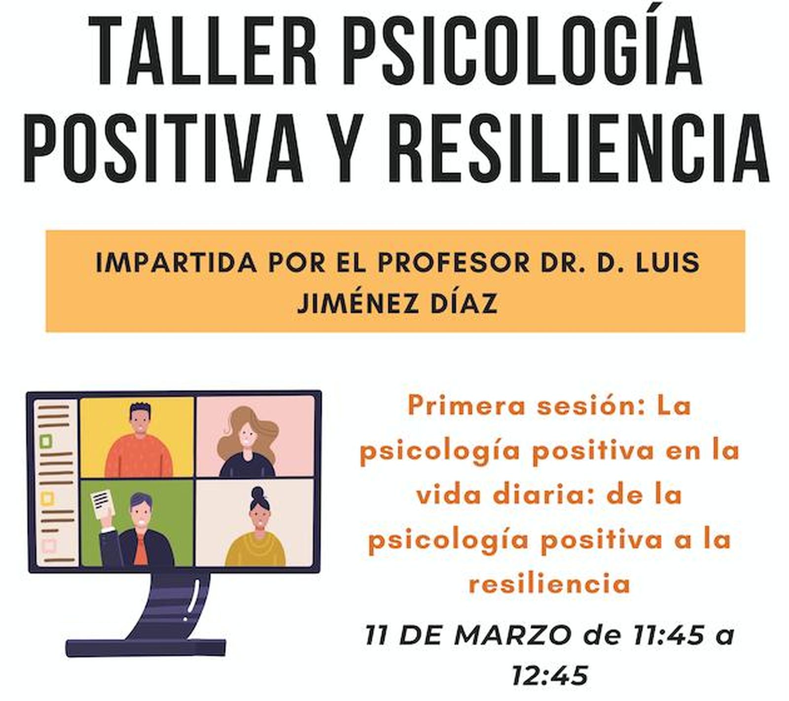 Salud Mental Salamanca imparte un encuentro digital gratuito sobre psicología positiva aplicada a la vida diaria