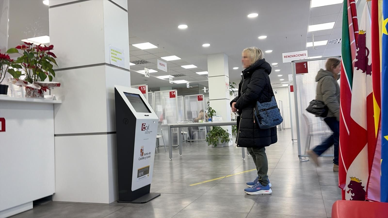 Imagen de la oficina del paro en Zamora