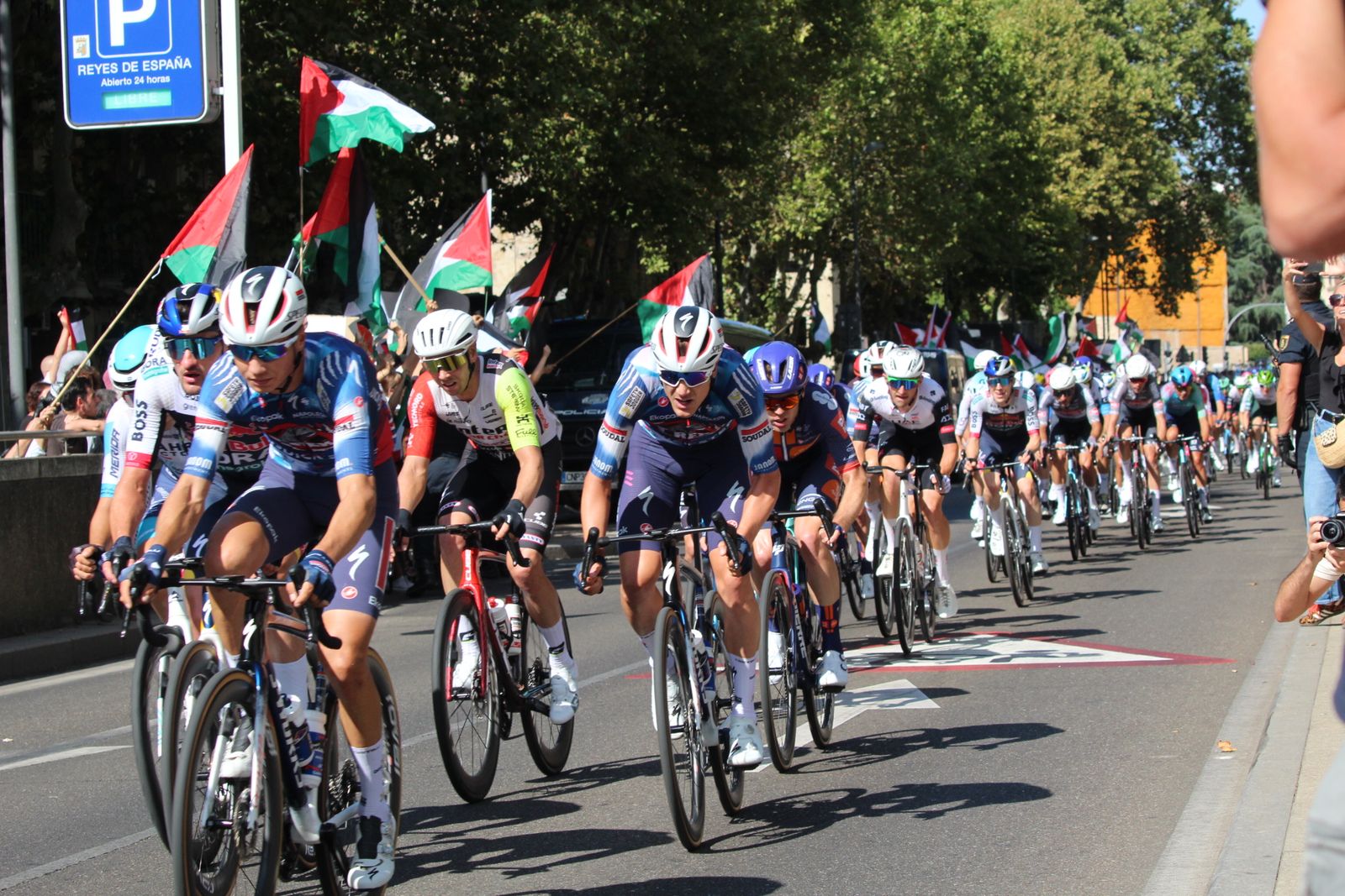 Vuelta ciclista a su paso por Salamanca