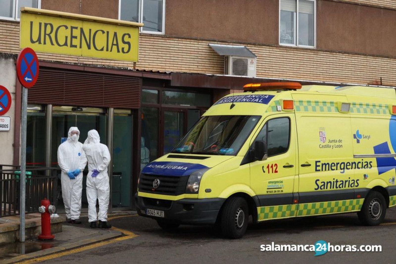 coronavirus ambulancia hospital