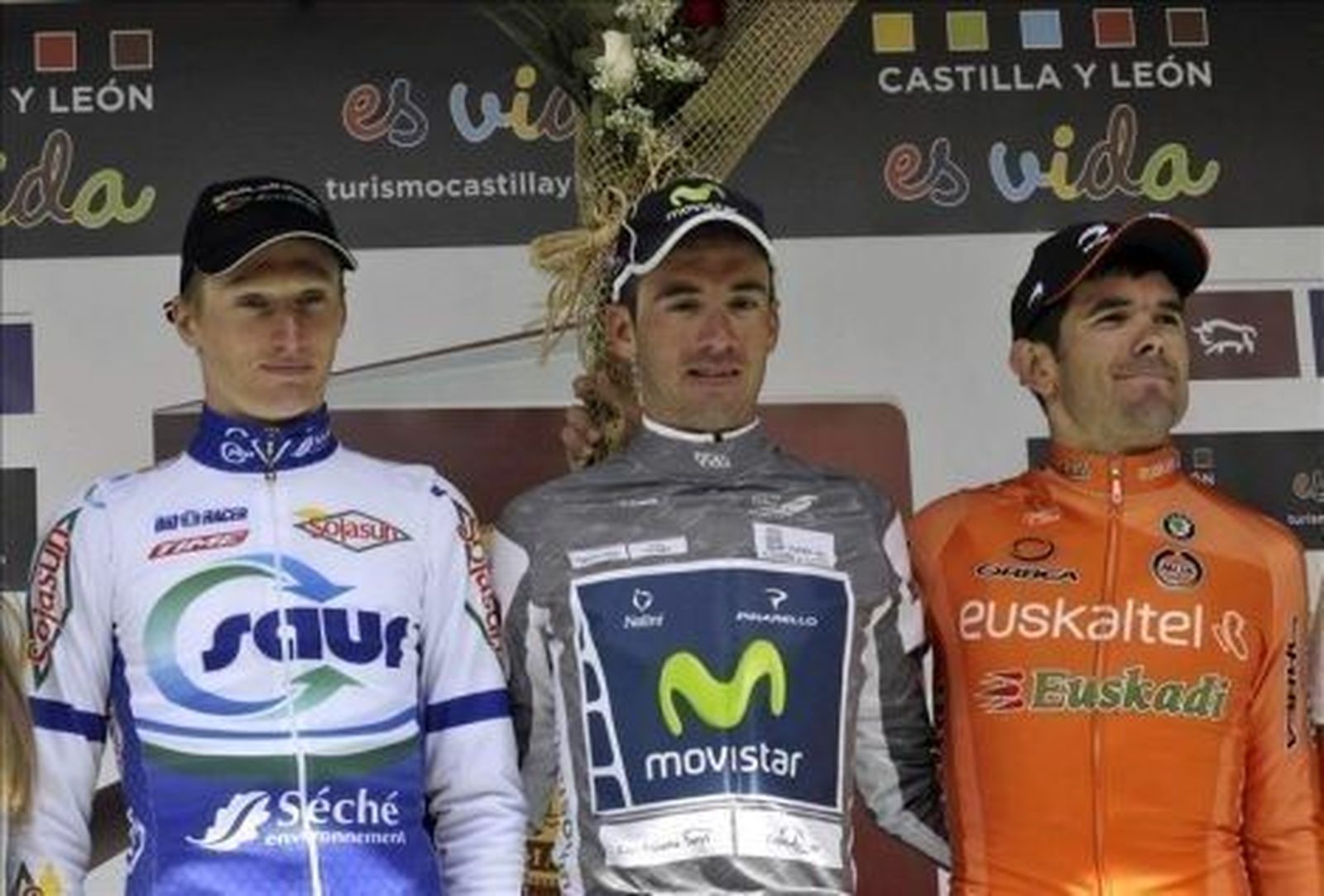 Javier Moreno del Team Movistar se lleva la Vuelta a Castilla y León