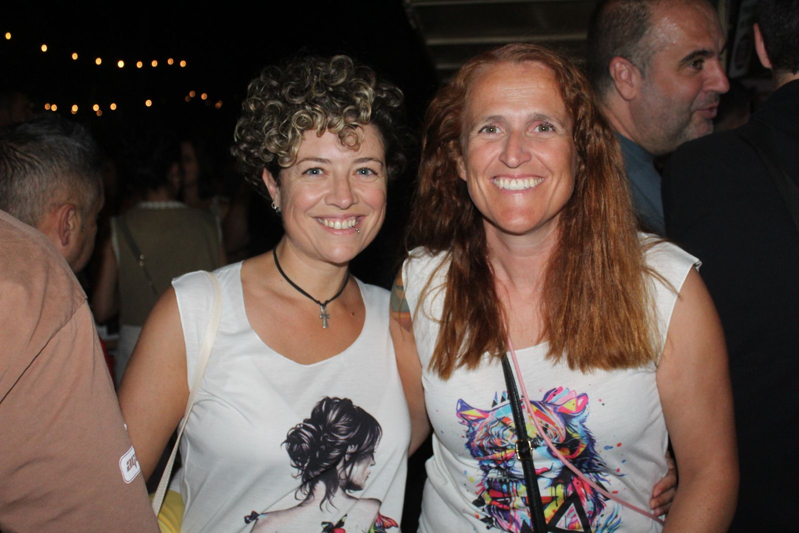 Ambiente en la Feria de Día en la tarde de este sábado