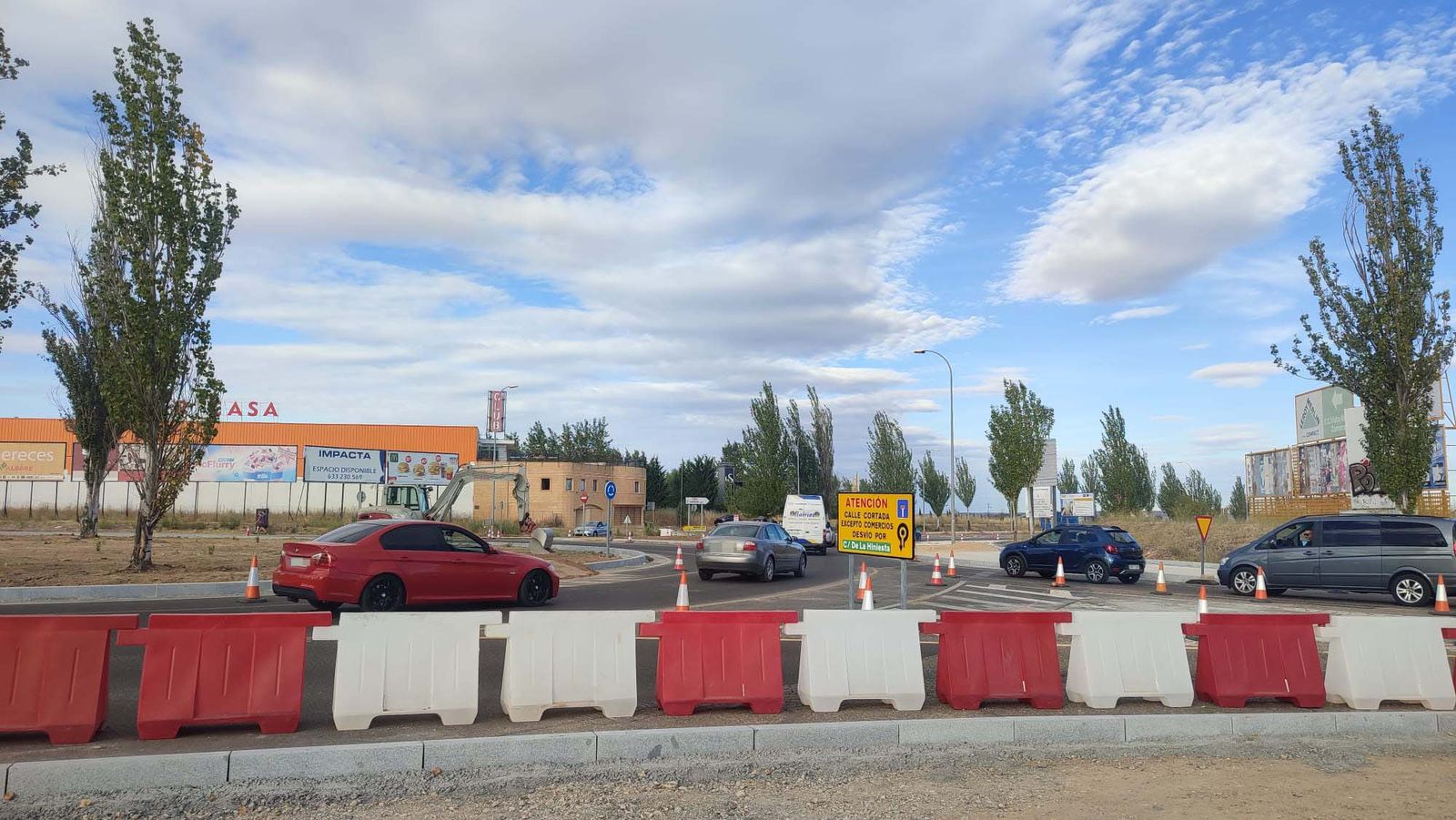 Obras de humanización de las travesías de Zamora.Archivo