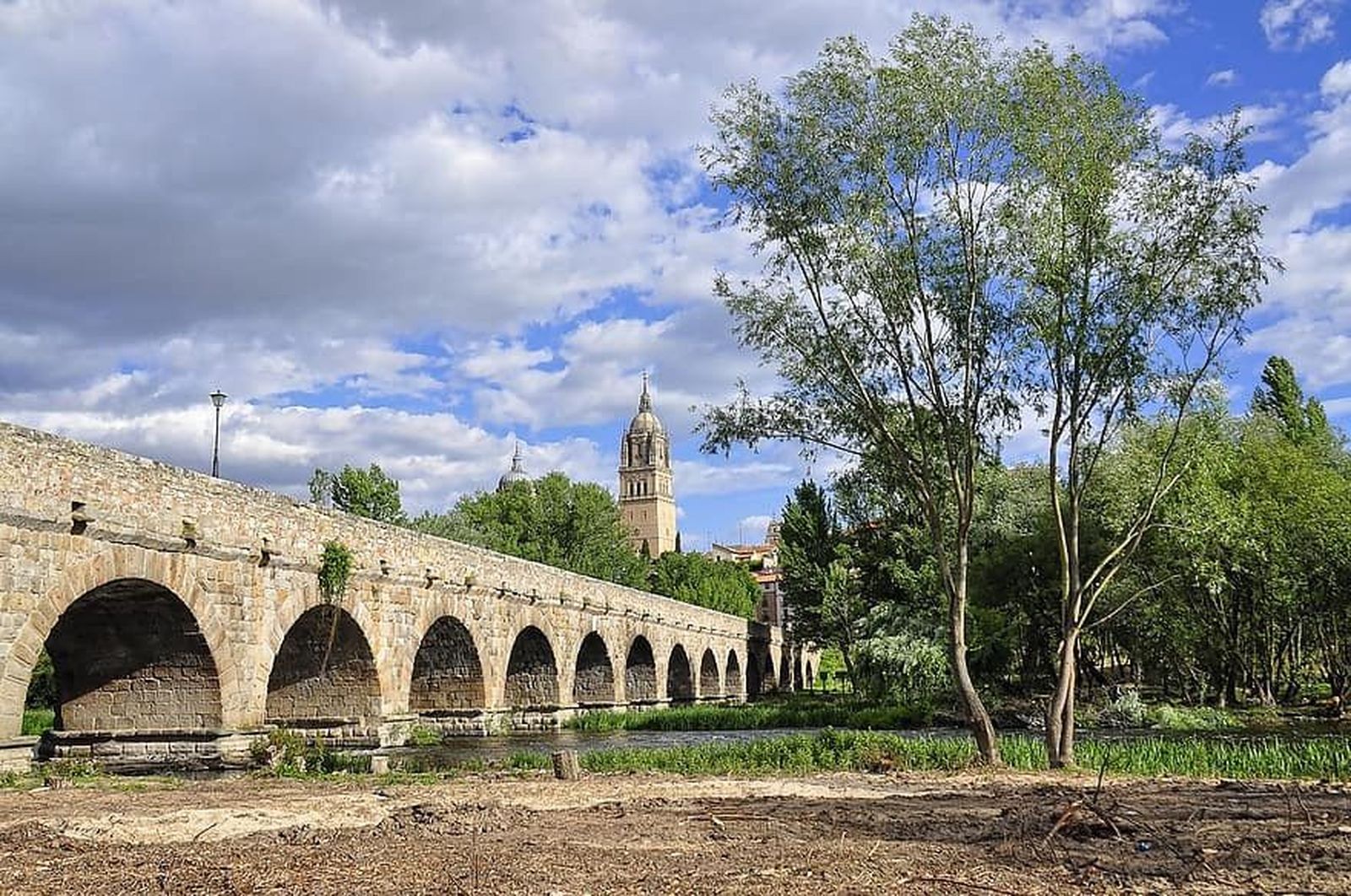 Salamanca en otoño, imagen de archivo