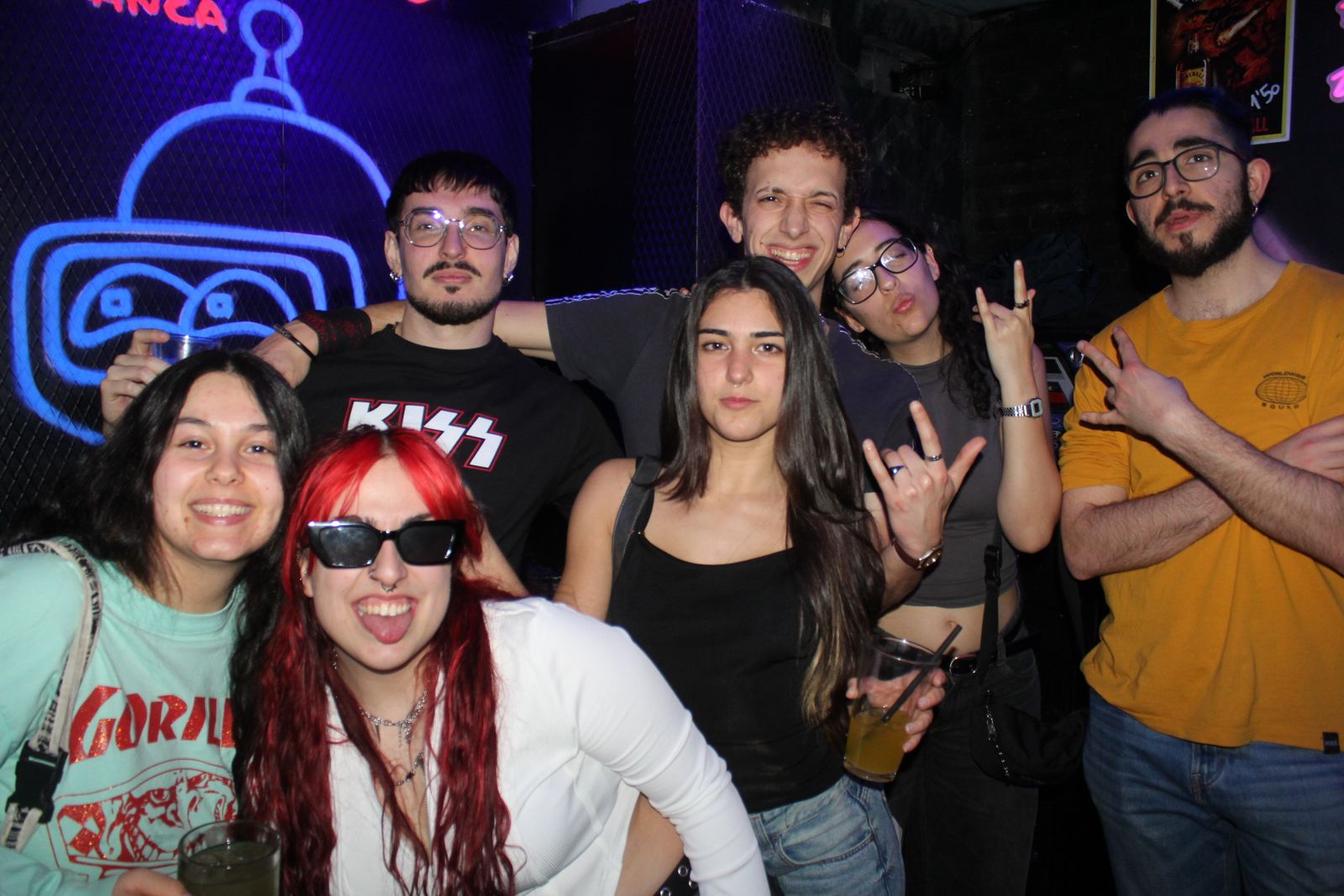 Salamanca de noche, sabado 28 de febrero