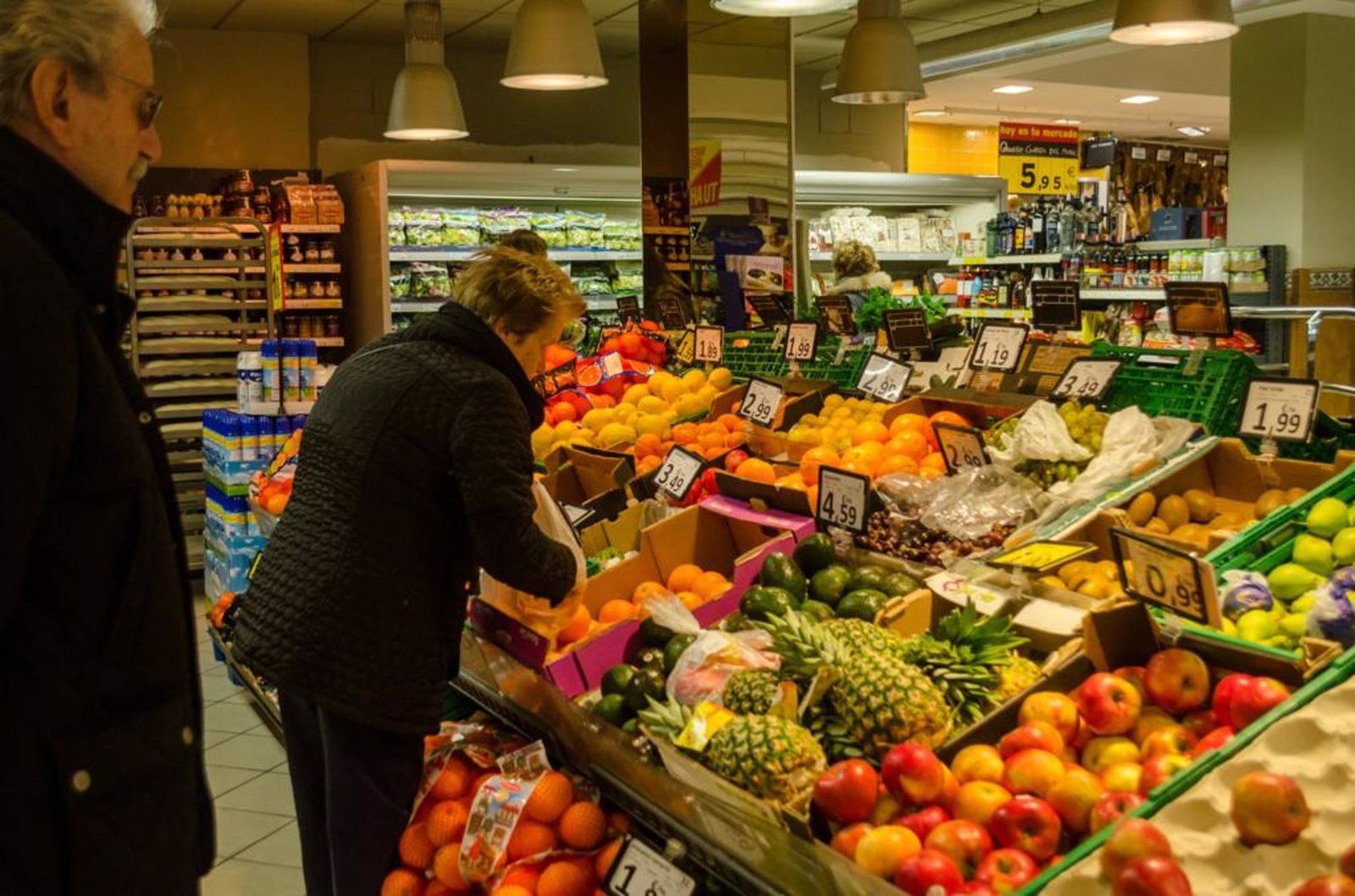 Consumo, precio, precios, IPC, supermercado, alimentos, compras, comprar, comprando, frutas.   EUROPA PRESS   Archivo