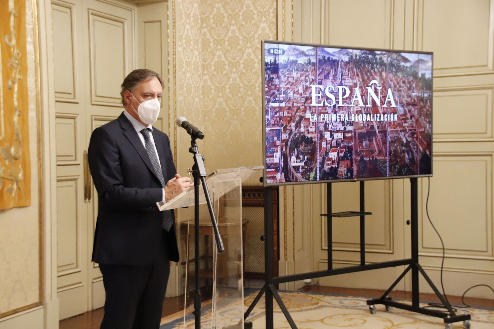 Presentación de la película "España, la primera globalización"