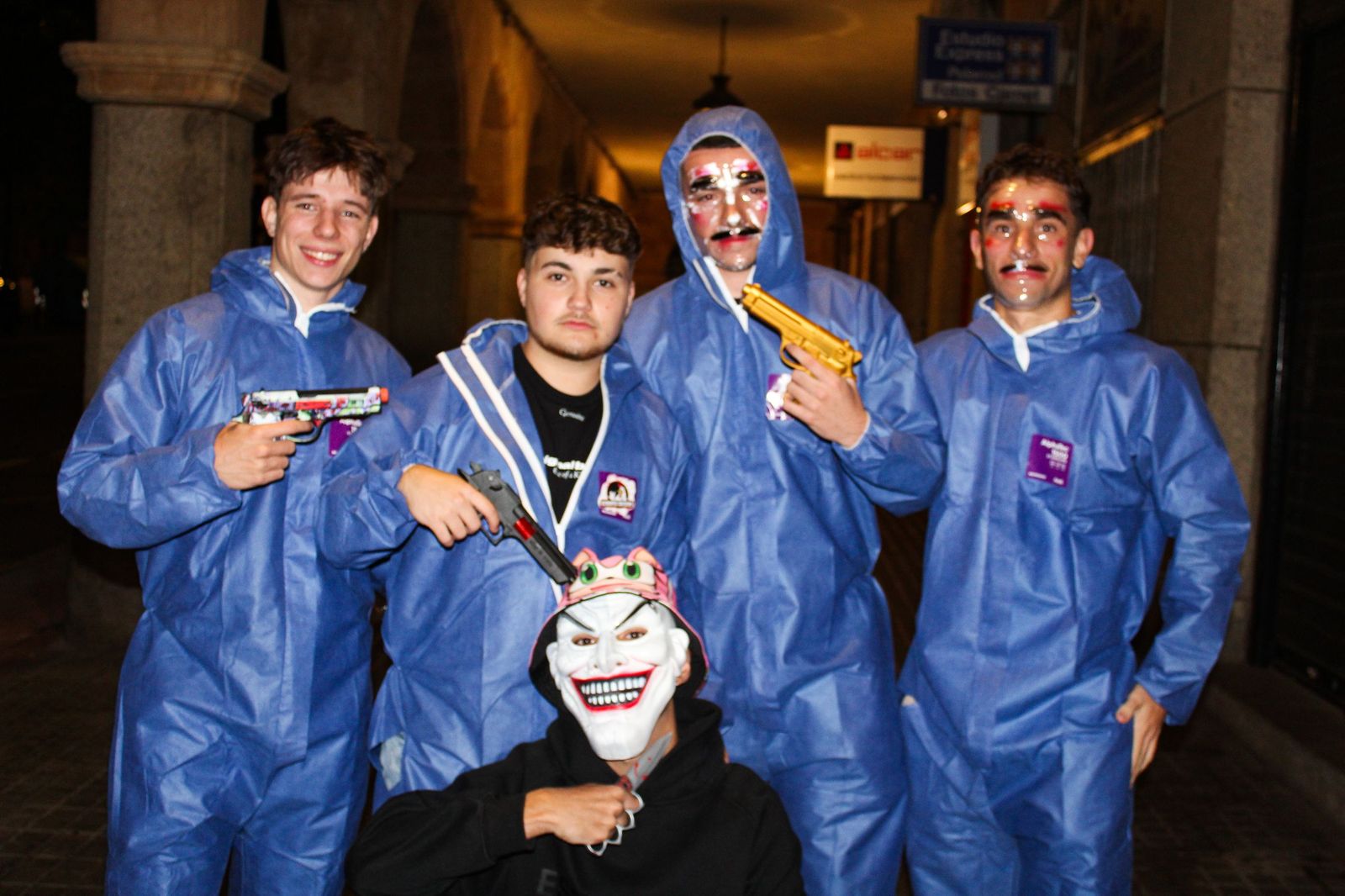 Salamanca de noche, jueves 30 de octubre