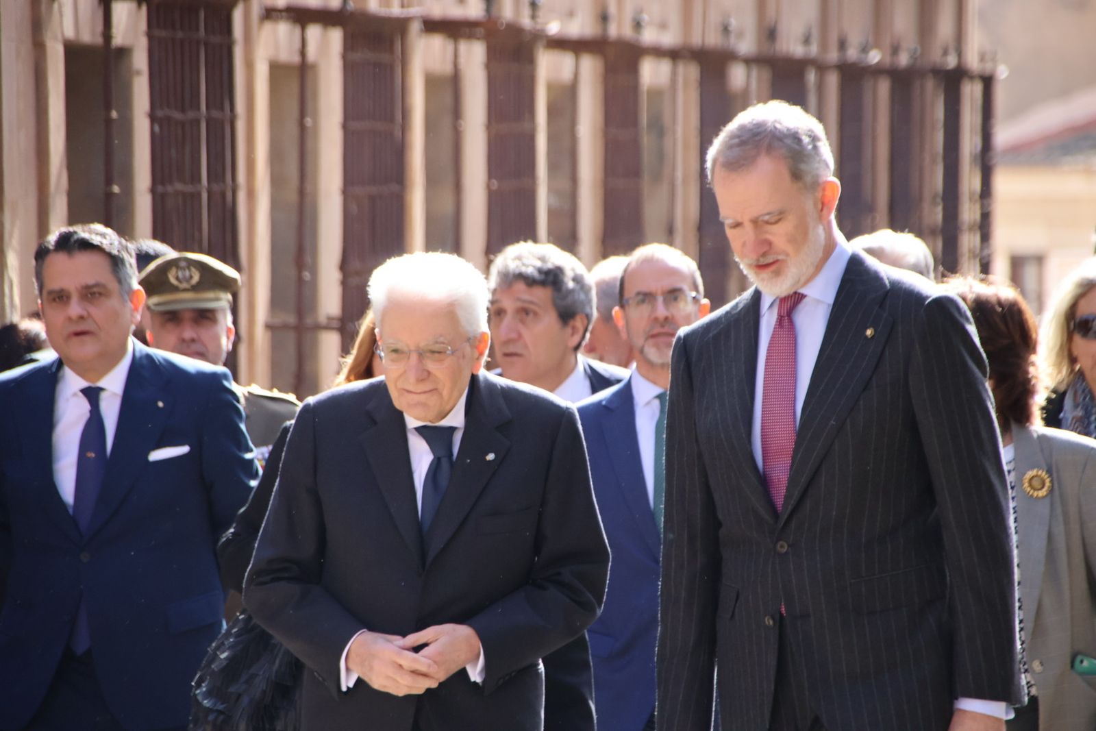 Investidura de Sergio Mattarella como doctor 'honoris causa' de la USAL con la presencia del Rey Felipe VI