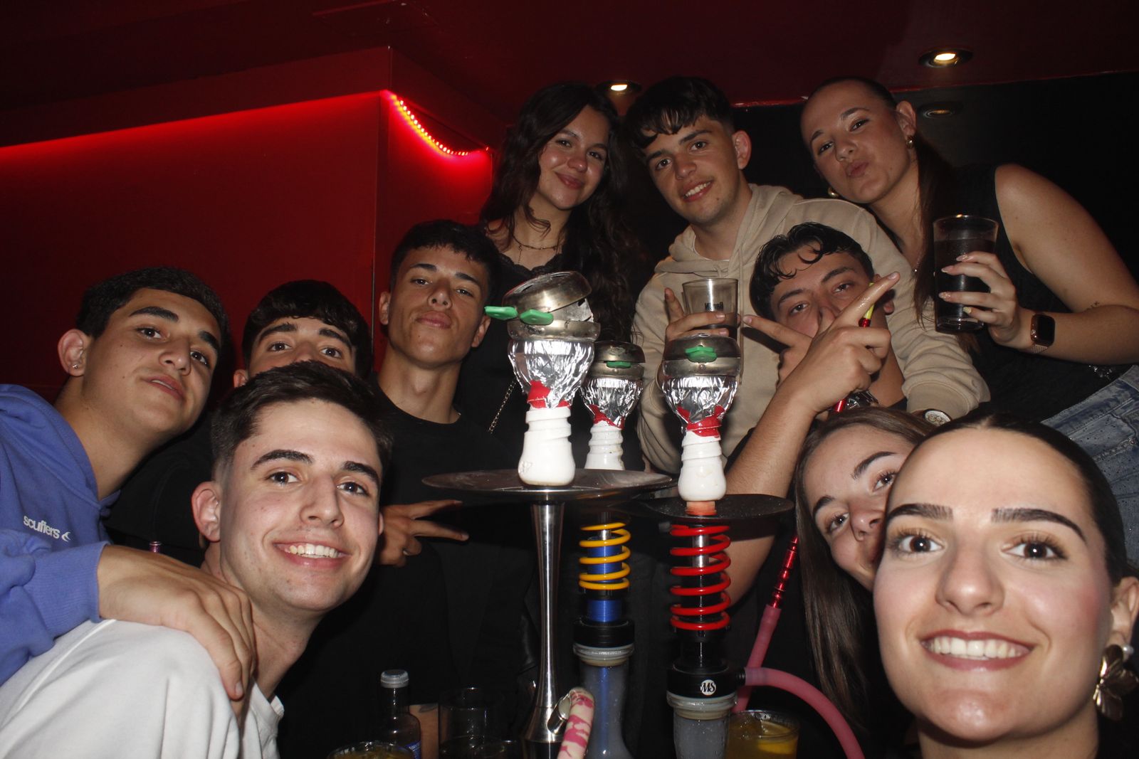 Salamanca de noche, sábado 4 de abril