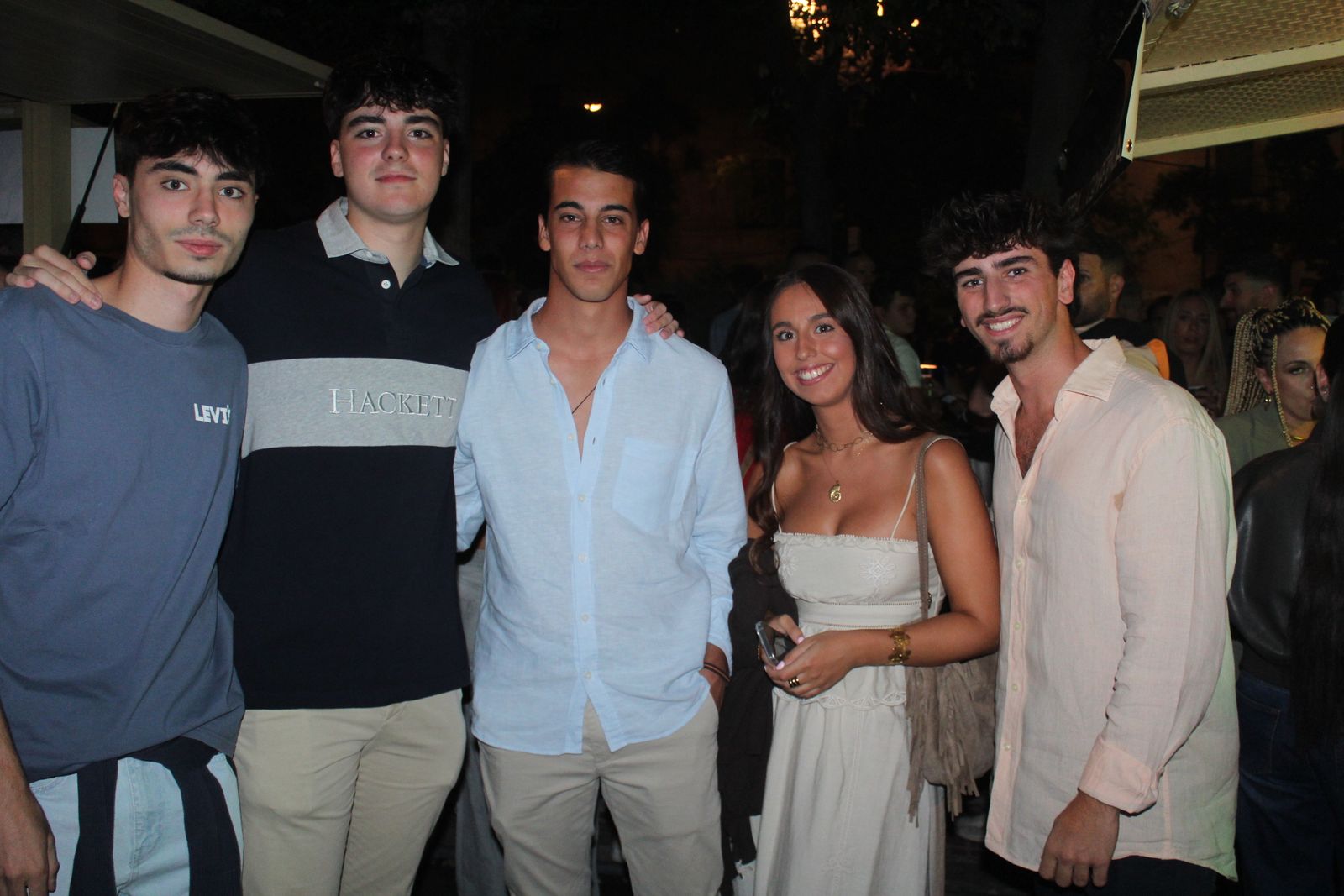 Ambiente en la Feria de Día en la tarde de este sábado