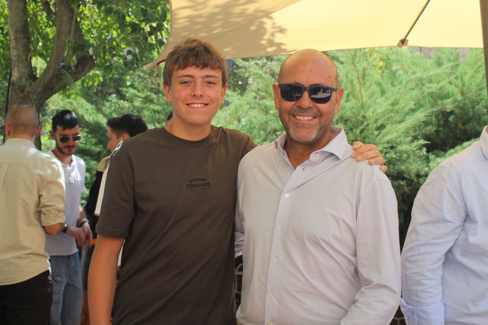 Ambiente en la Feria de Día en el mediodía de este sábado