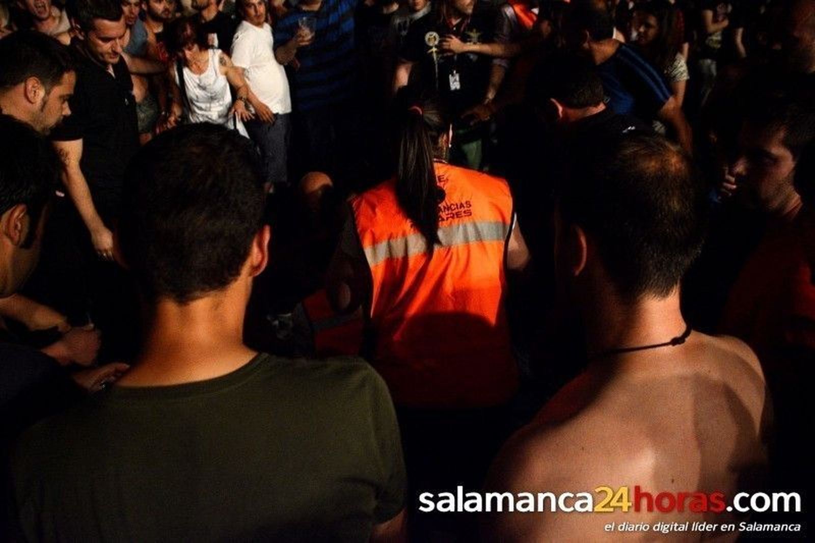 Accidente en el concierto de Extremoduro