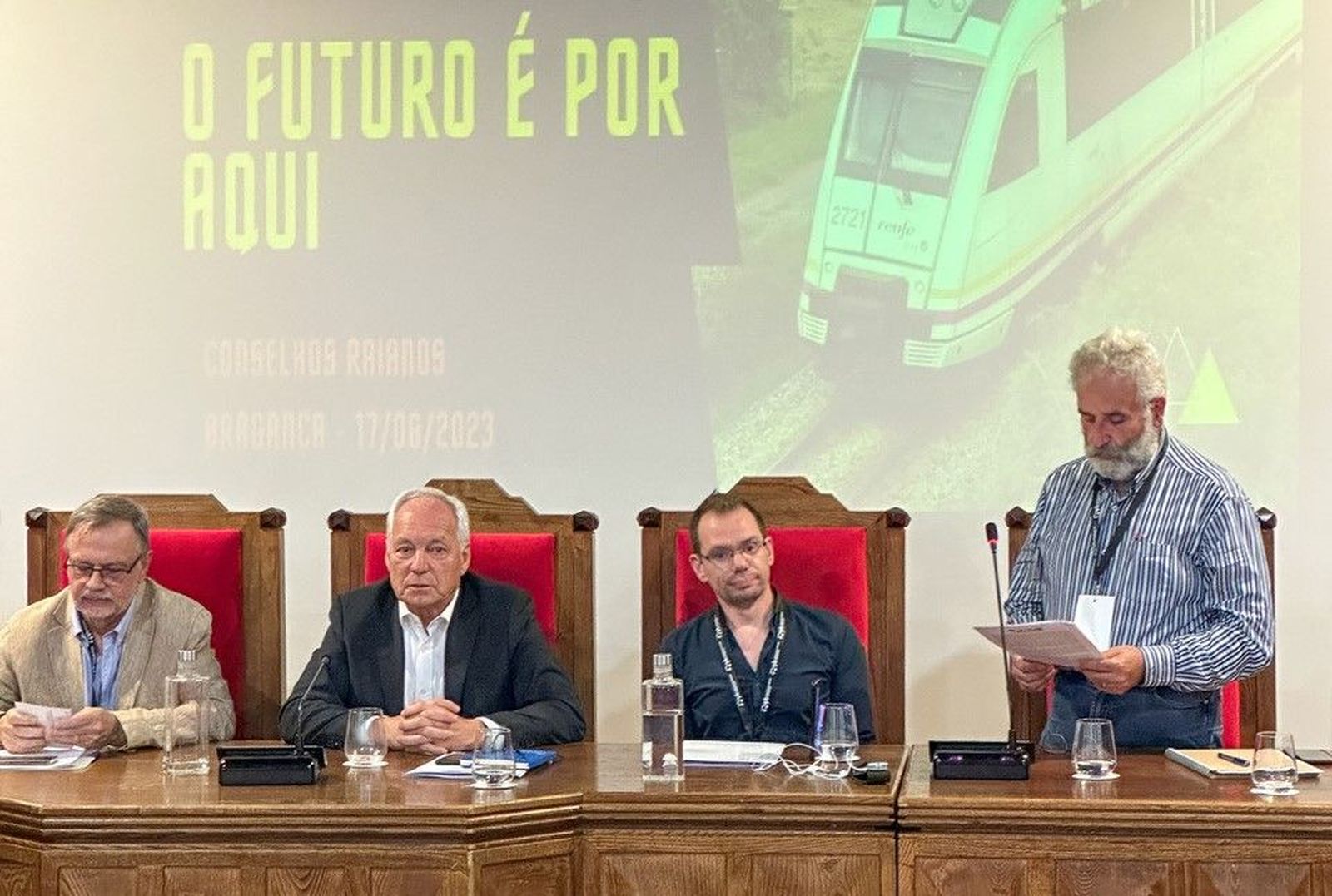 Un instante del acto