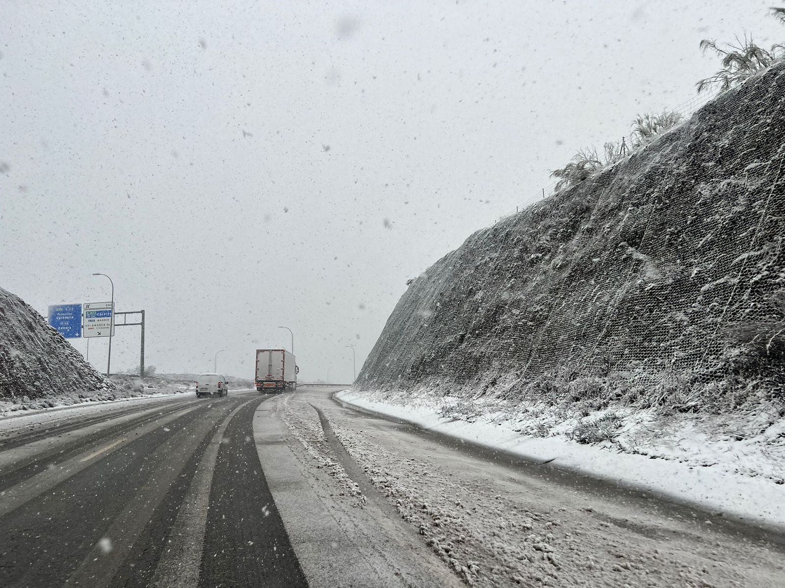 Nevada en Salamanca 28 de enero 2026