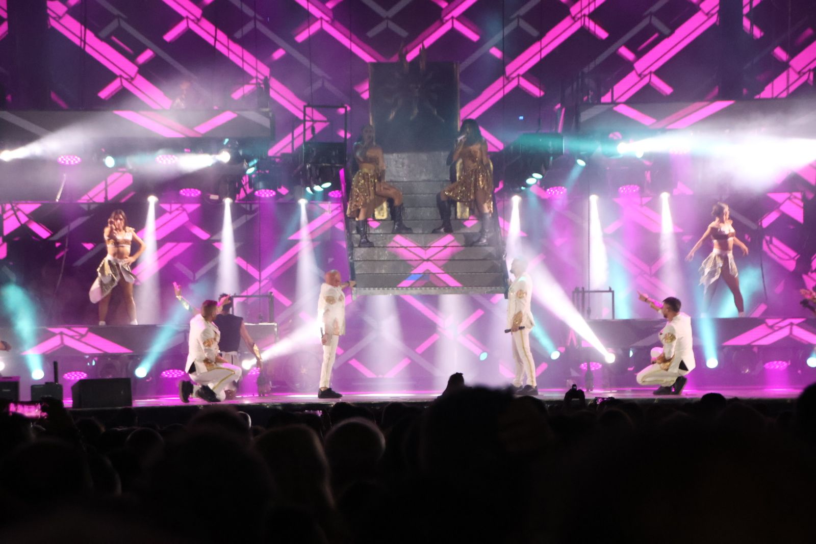Panorama en la plaza Mayor de Guijuelo