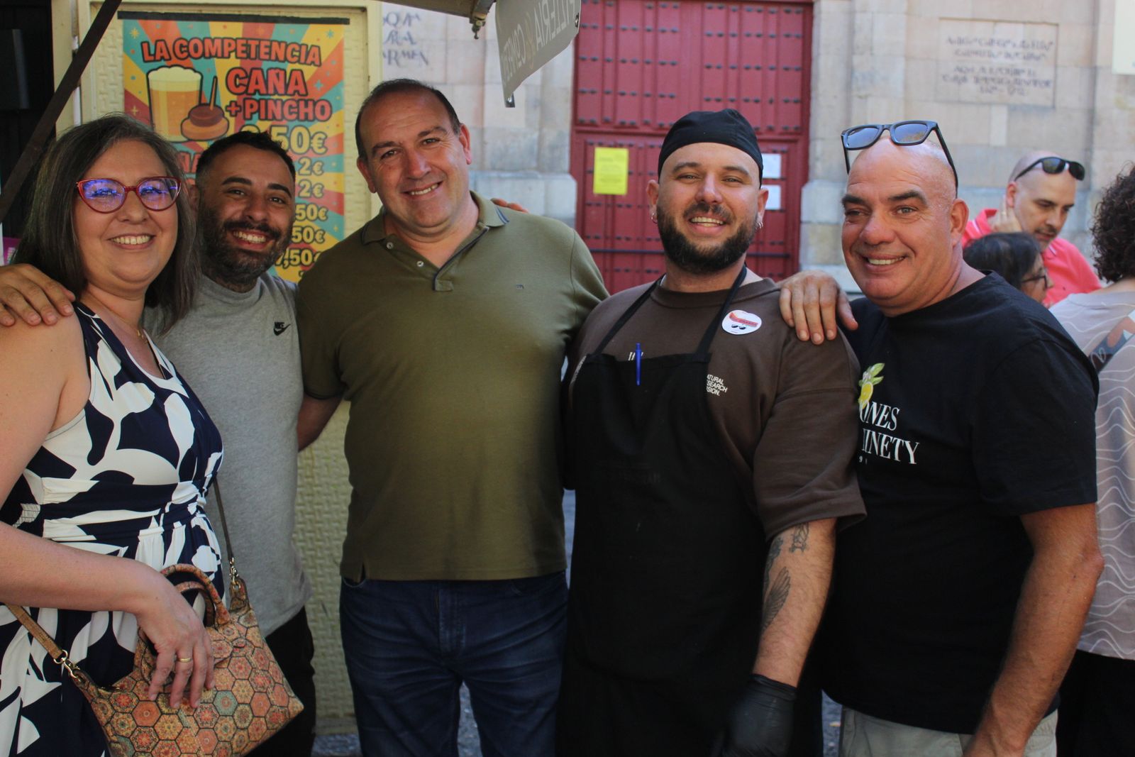 Ambiente en la Feria de Día en el mediodía de este sábado