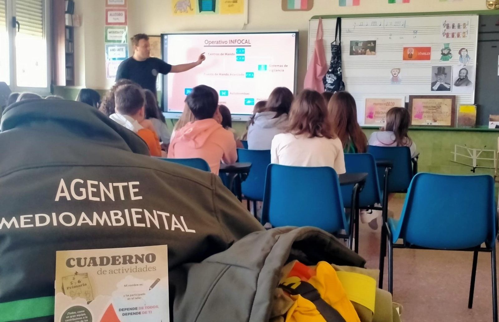 La prevención de los incendios en Zamora, desde las aulas