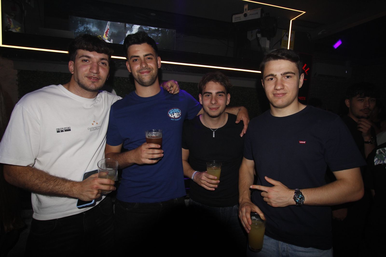 Salamanca de noche, sabado 23 de mayo