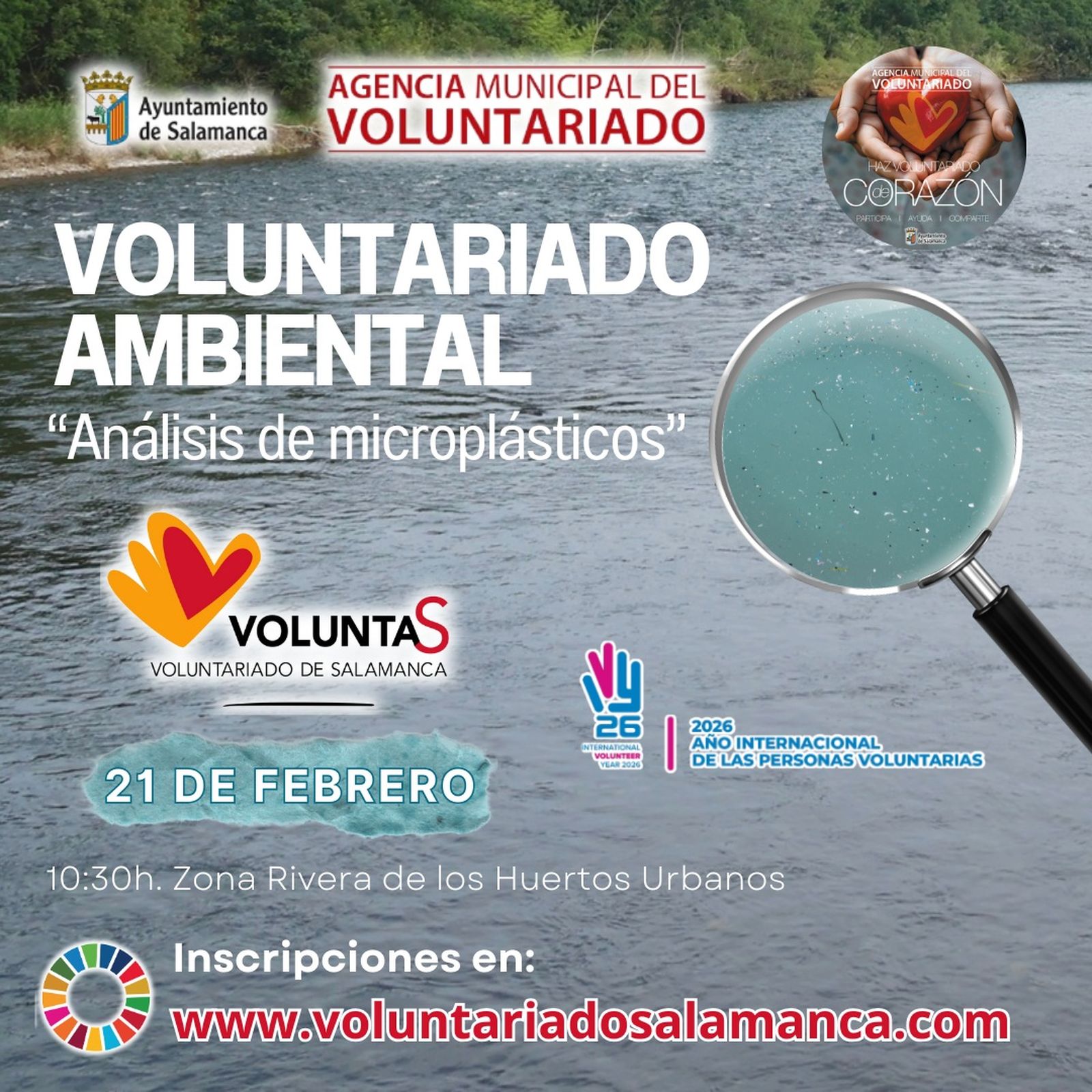Salamanca busca voluntarios para "dar caza" a los microplásticos en la ribera del río