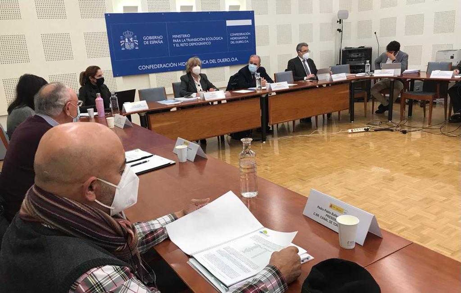 El director general del Agua se reúne con Ferduero para escuchar las demandas de los regantes de la cuenca