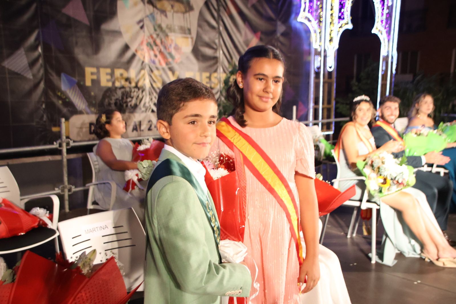 Peñaranda, Chupinazo y presentación de las reinas y damas