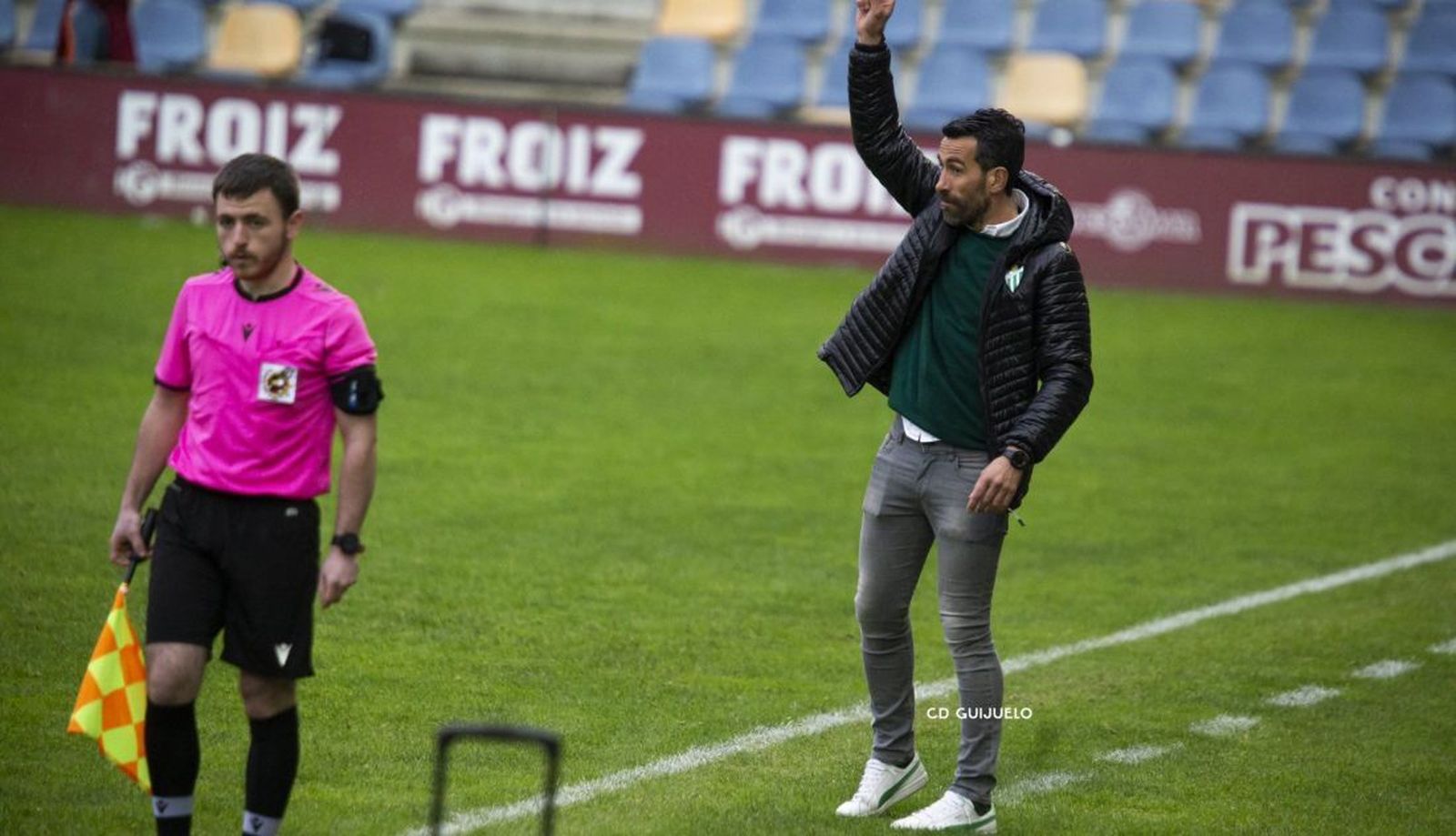 'Chuchi' Jorqués en su etapa en el Guijuelo. Foto: Salamanca24horas / CD Guijuelo.