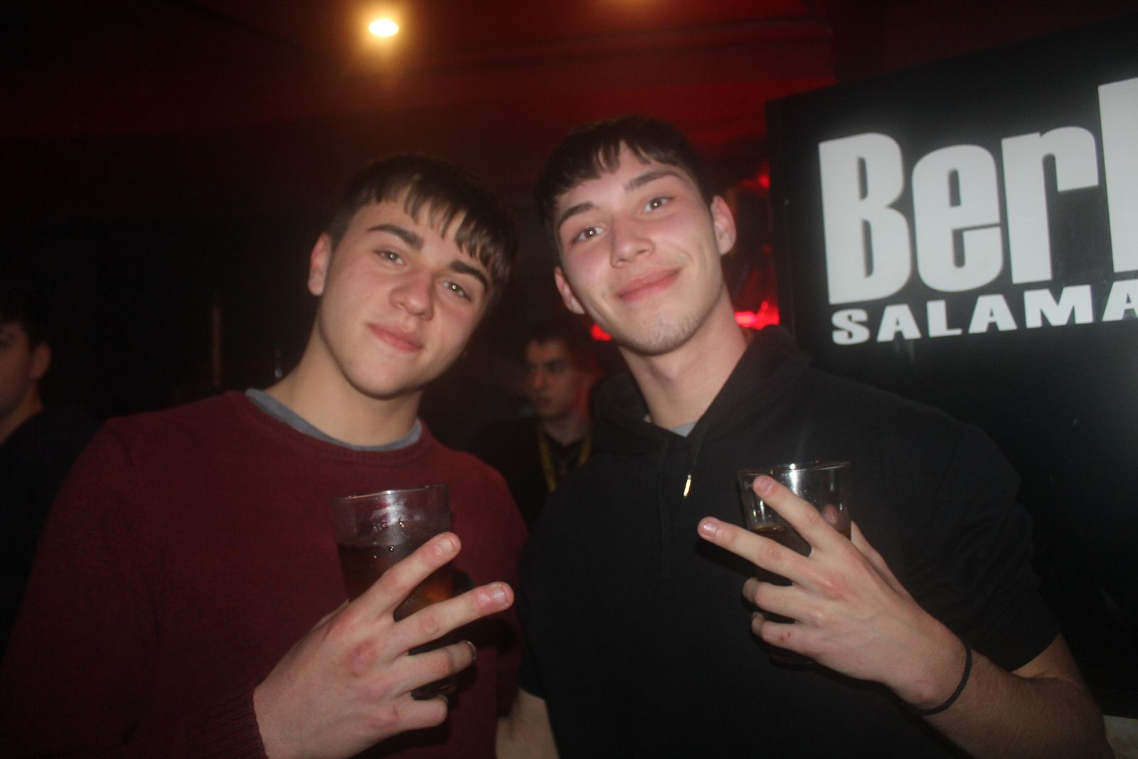 Salamanca de noche, viernes 24 de enero