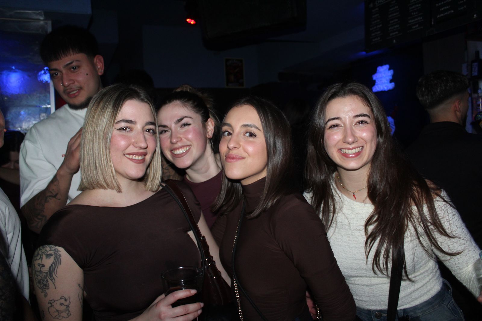 Salamanca de noche, sabado 24 de enero