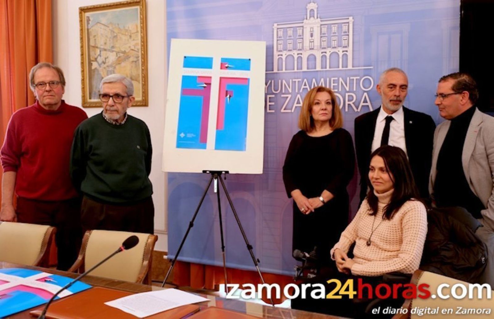 Así es el cartel promocional de la Semana Santa de Zamora 2016