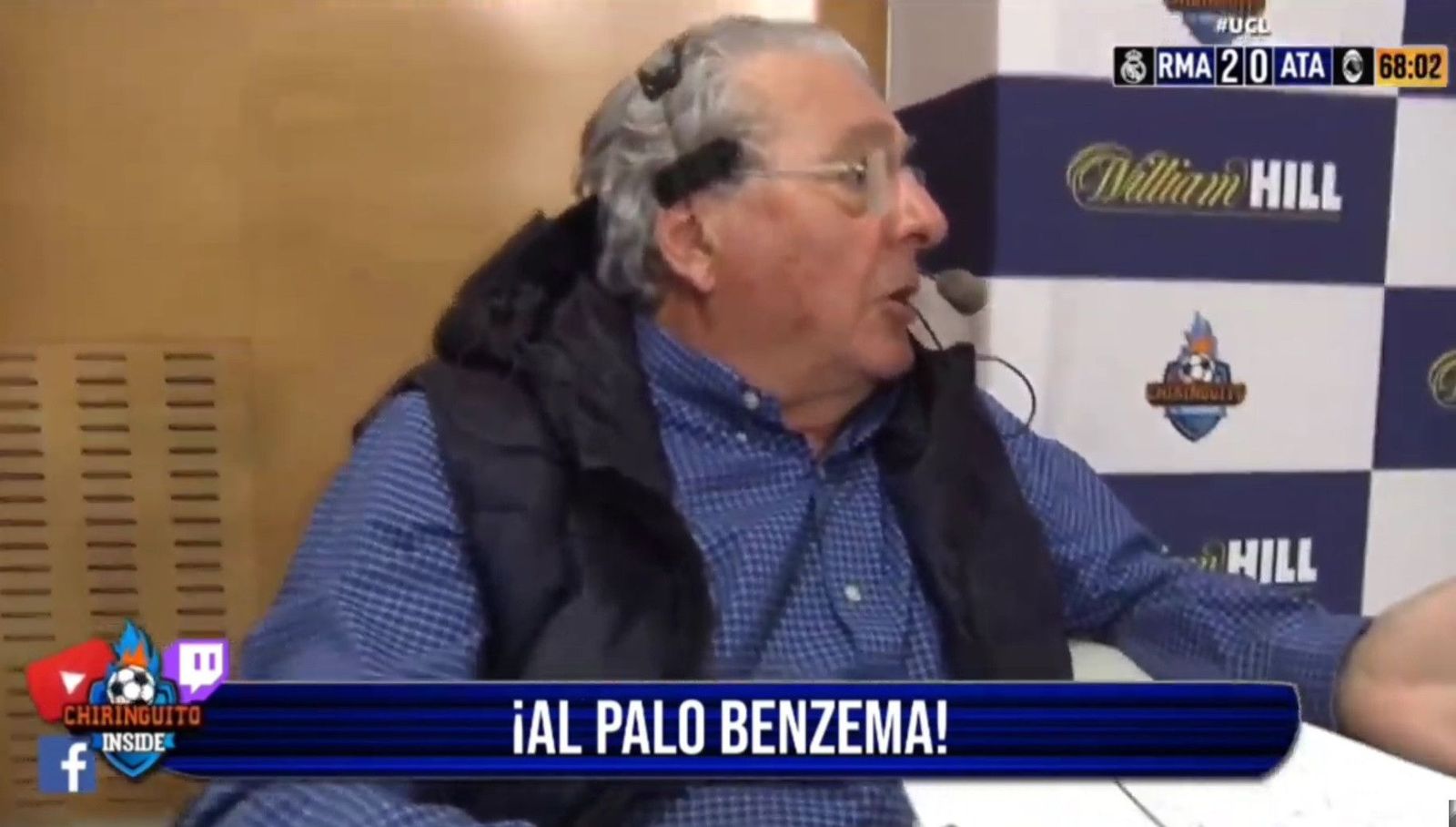 VÍDEO | Expulsan a Jorge D’Alessandro de la emisión de 'El Chiringuito' por llamar “gordi” a Hazard
