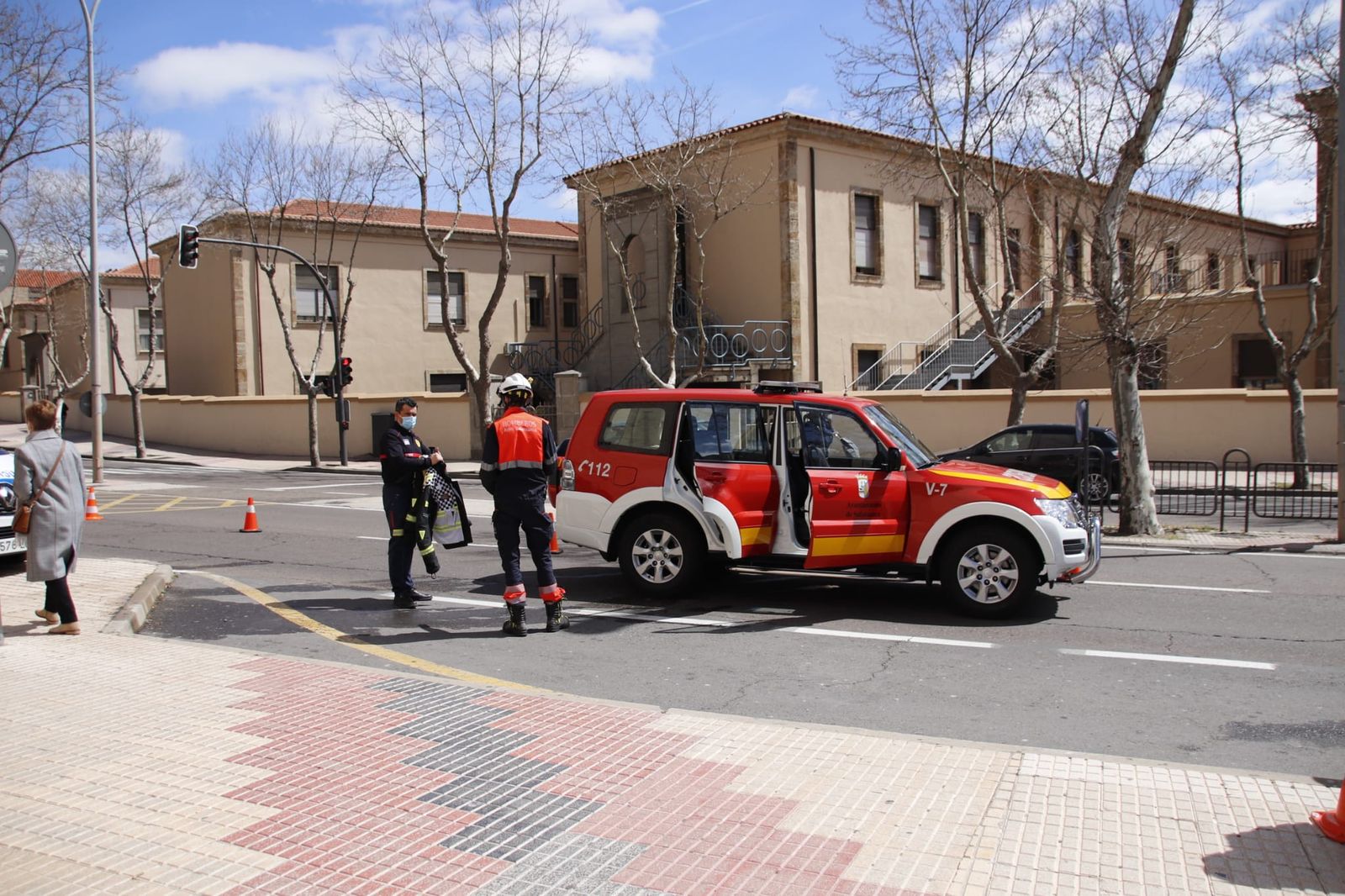 Incendio en el Hospital Virgen de la Vega (7)