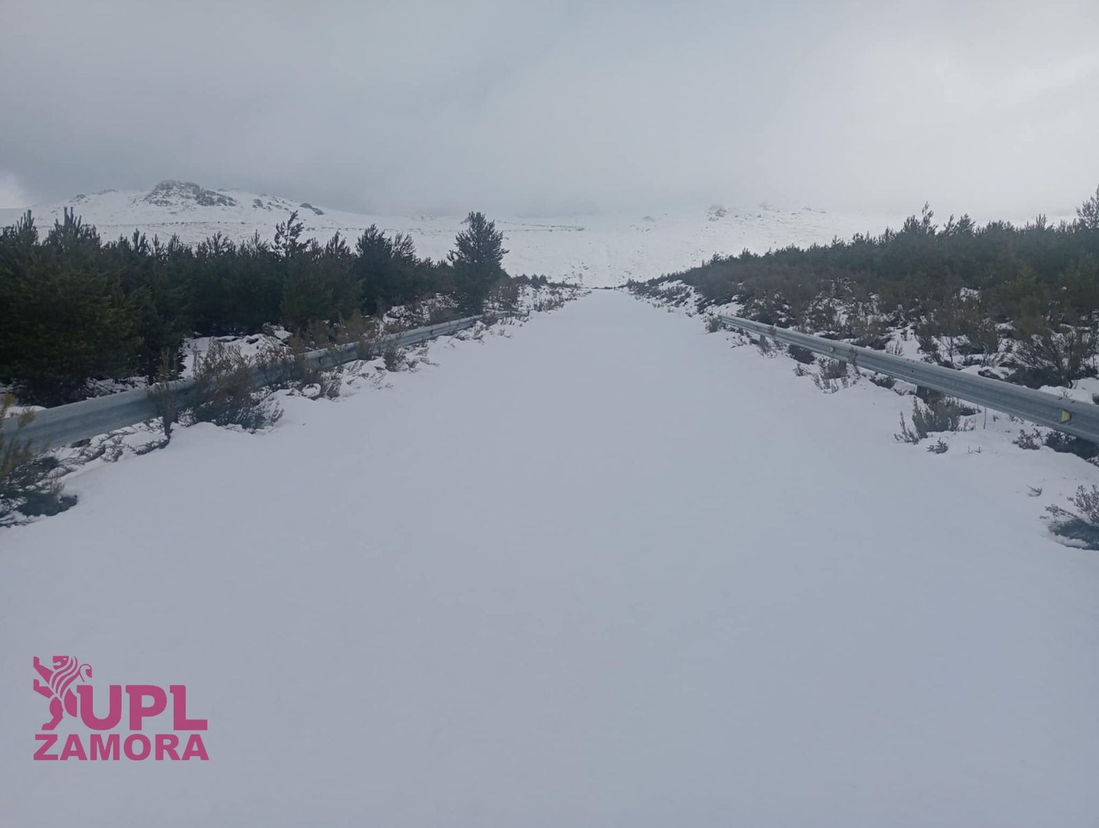 Denuncian el “abandono sistemático” de la Diputación a la carretera ZA-P-2665