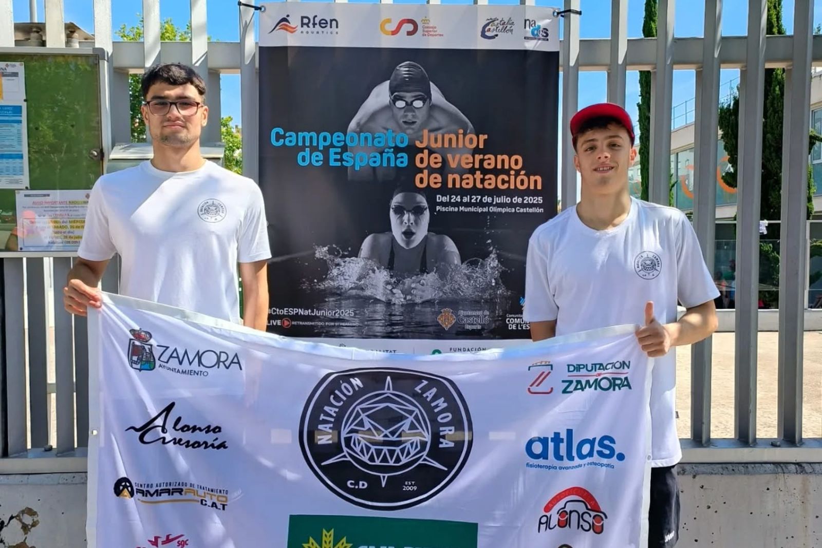Alejandro López y Christian Salvador, protagonistas zamoranos en el Campeonato de España
