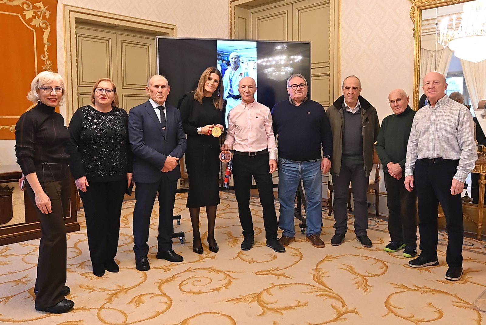 Salamanca homenajea al salmantino Julio Vicente Ramos por su medalla de bronce en el Campeonato del Mundo de Judo de Veteranos