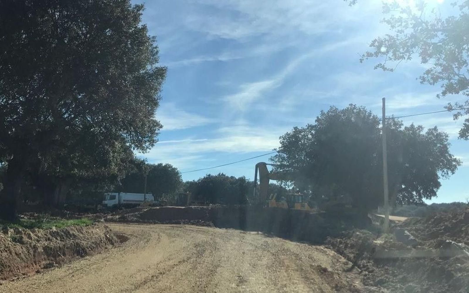 Podemos exige la paralización total de todas las obras y talas en torno a la mina de Berkeley