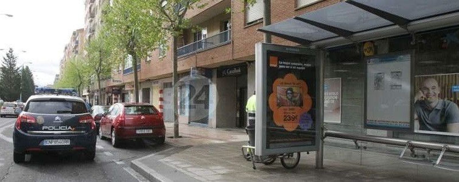 Atraco a mano armada en una sucursal bancaria de la avenida Alfonso IX