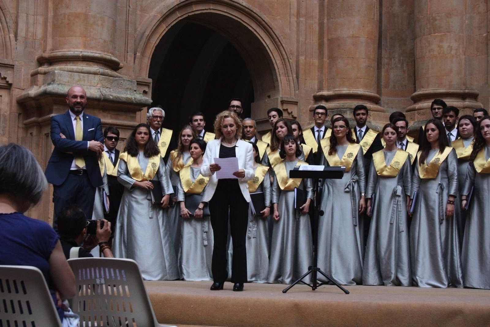 Concierto  Coro Tomás Luis de Victoria. Foto de archivo