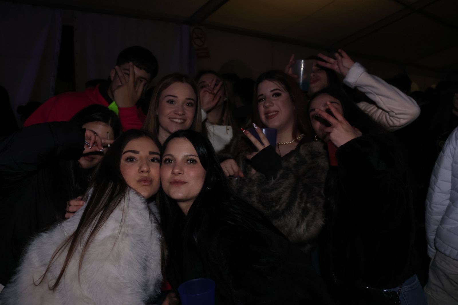 Salamanca de noche, viernes 7 de febrero