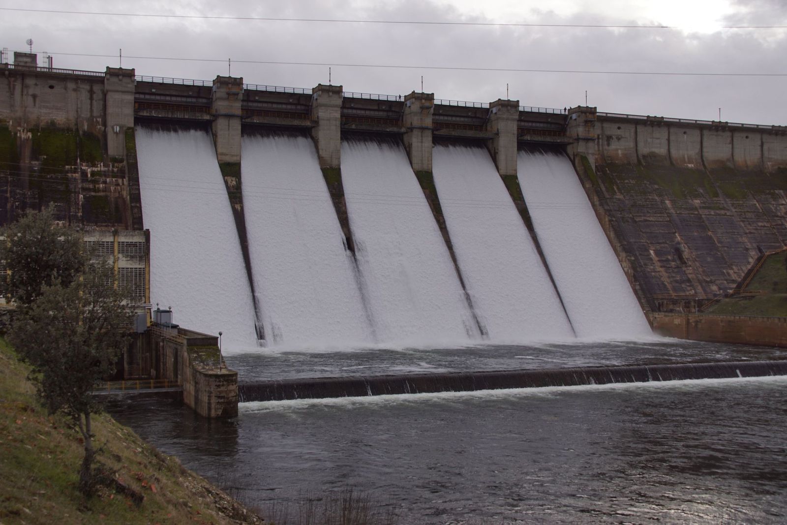 Este es el estado actual del pantano de Santa Teresa tras las lluvias de los últimos días en Salamanca