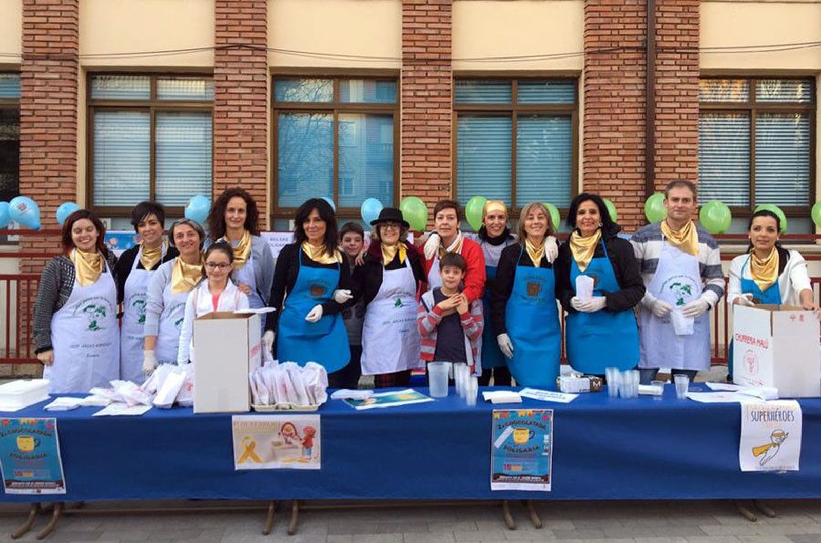 Organizacion chocolatada arias gonzalo