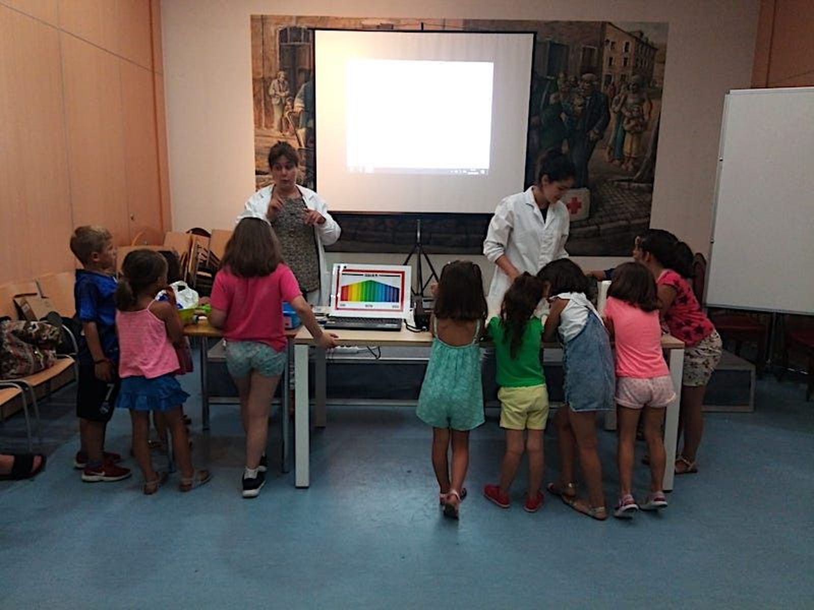 Taller Aqualogía Palencia con Cruz Roja