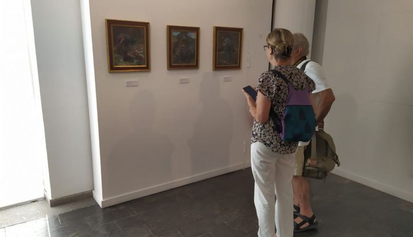 Imagen de archivo de otra exposición en el edificio de la Diputación de Salamanca