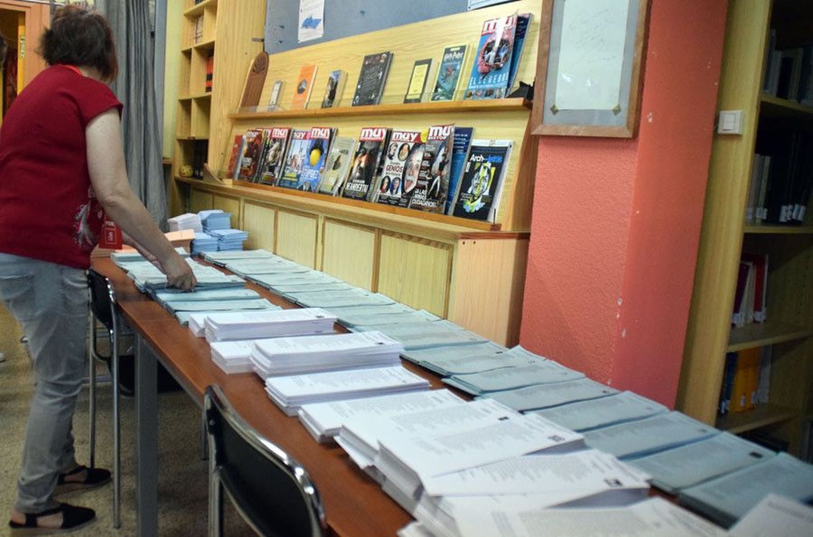 Papeletas elecciones votaciones