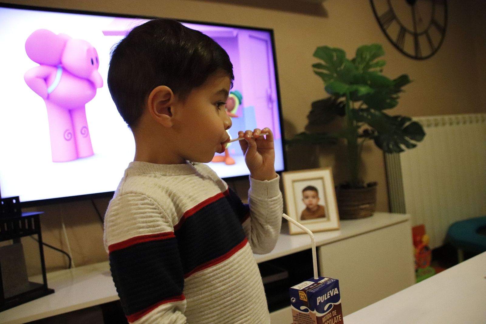 Asier, un niño salmantino con trastorno autista