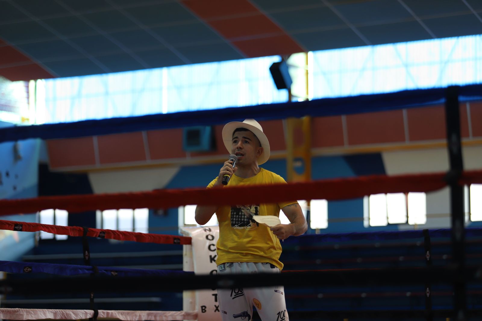 Velada de boxeo en el Ángel Nieto