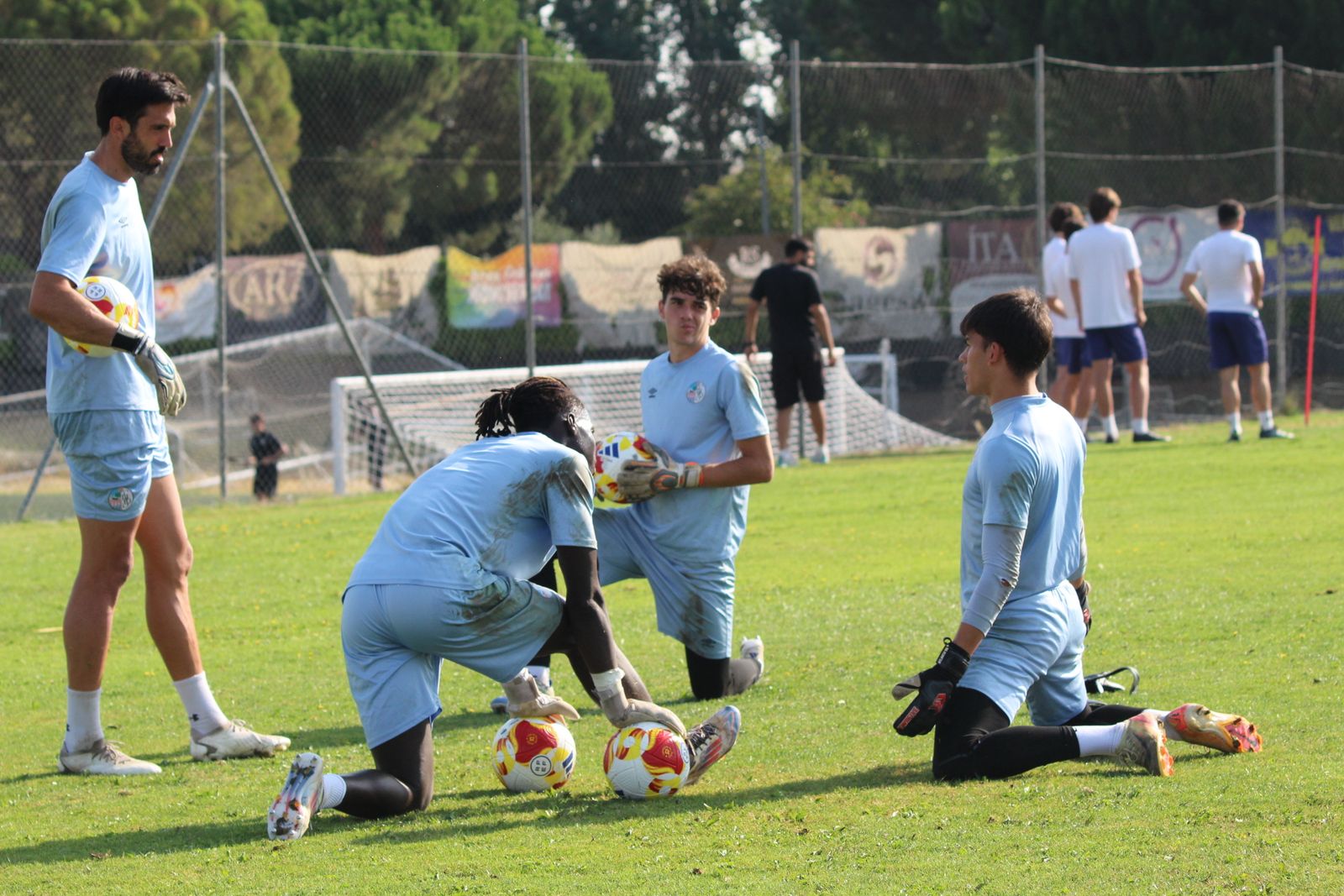 Entrenamiento del Salamanca CF UDS