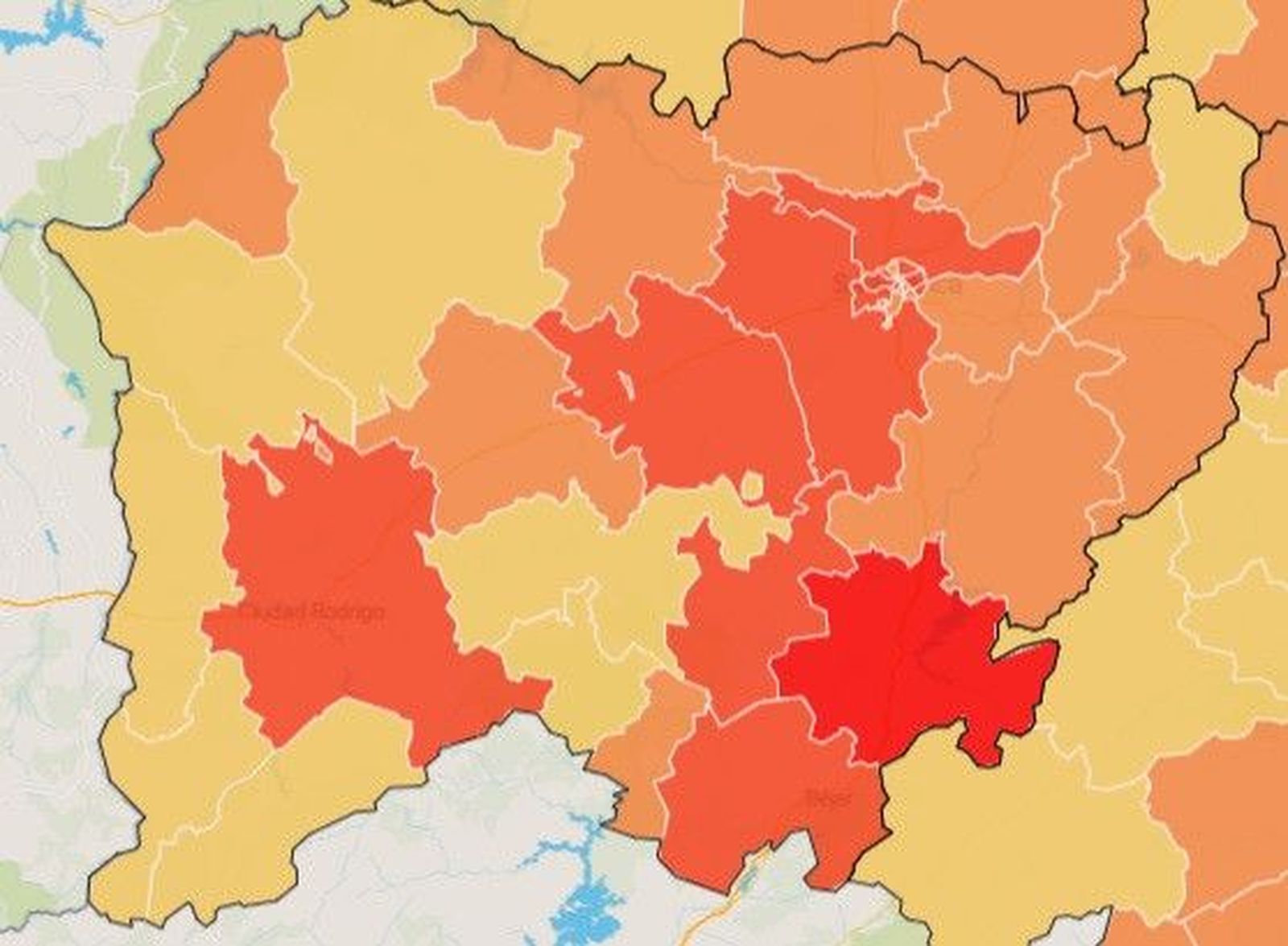 Mapa del coronavirus: el barrio Garrido encara la cuarta ola como la zona más afectada de la provincia con más de 300 infectados
