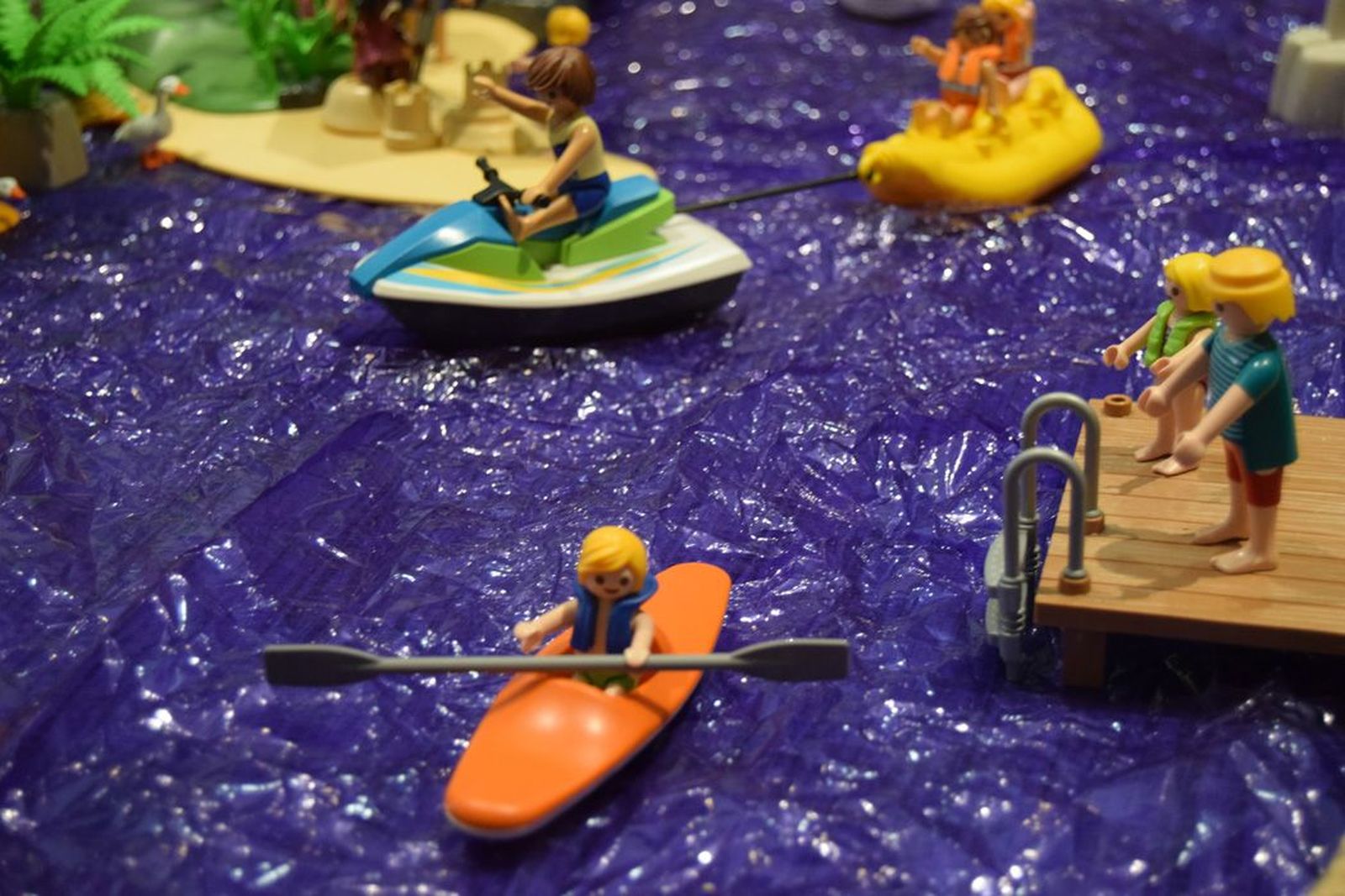 Una muestra anterior de Playmobil. Archivo