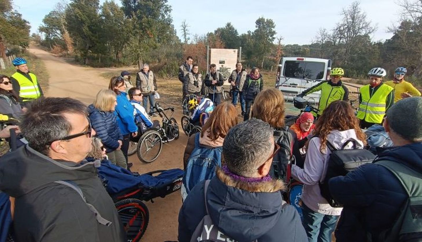 Ruta Bosque Inclusivo Valdelosa. Foto Aspar La Besana